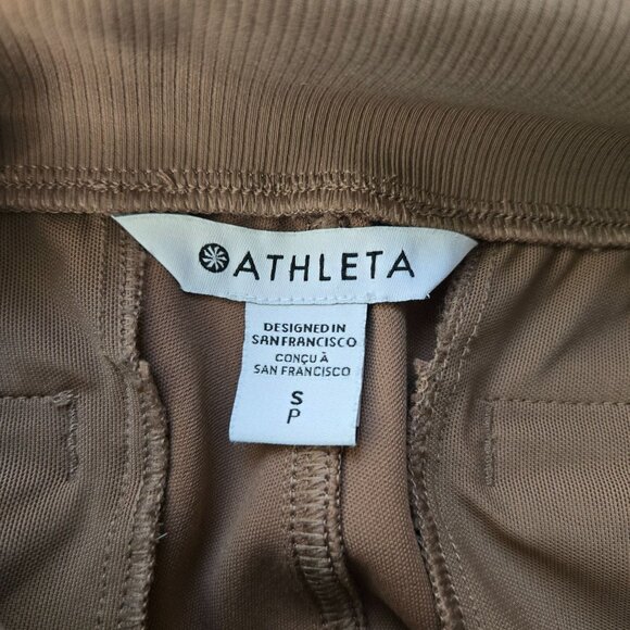 Athleta Venice Jogger PantsSize Small Brown Stretchy Athletic Workout Pull On - Picture 8 of 14